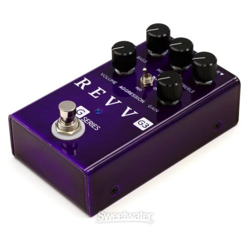  Revv G3 Purple Channel Preamp/Overdrive/Distortion Pedal