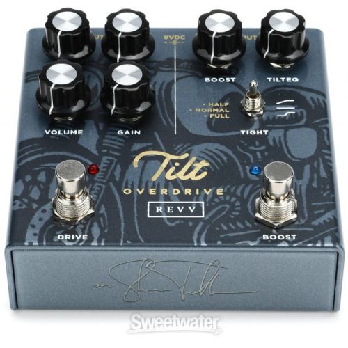  Revv Shawn Tubbs Tilt Overdrive Guitar Effects Pedal