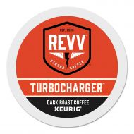 REVV Turbocharger, Single-Serve Keurig K-Cup Pods, Dark Roast Coffee, 96 Count