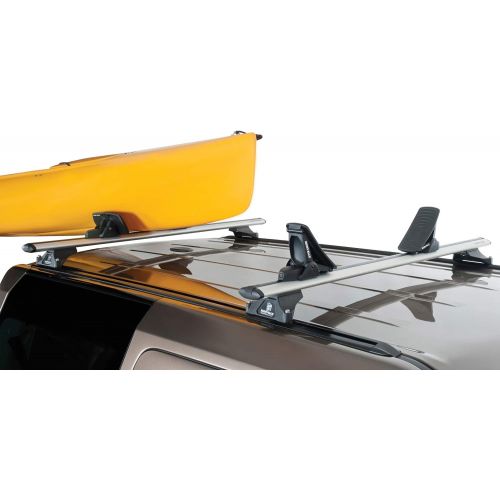  [아마존베스트]Rhino Rack Nautic 580 Series Kayak/Canoe Carrier, Includes 2 x Tie Down Straps and 2 x Rapid Straps w/Unique Buckle Protector