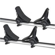 Rhino-Rack Nautic 570 Series Kayak/Canoe Carrier, Includes 2 x Tie Down Straps and 2 x Rapid Straps w/ Unique Buckle Protector