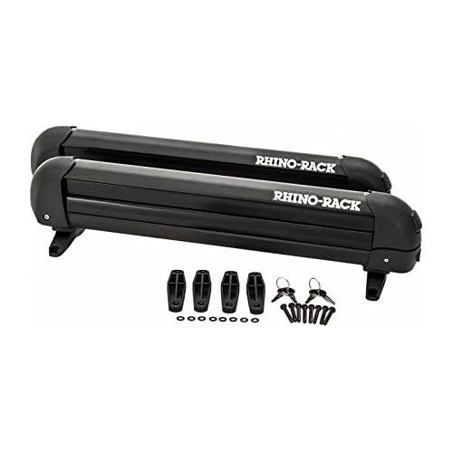  Rhino Rack Roof Racks Rhino Rack Ski Snowboard Carrier 4 Skis or 2 Snowboards 574