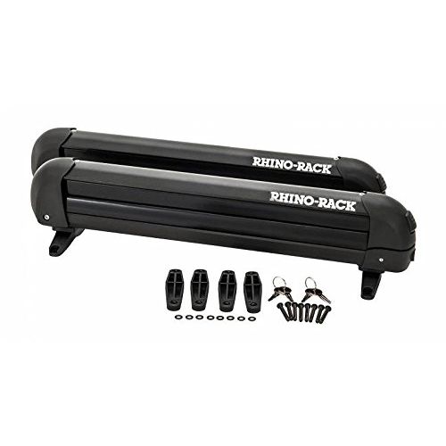  Rhino Rack Roof Racks Rhino Rack Ski Snowboard Carrier 4 Skis or 2 Snowboards 574