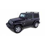 Rhino Rack Roof Racks Rhino Rack 2007-2010 Jeep Wrangler 2011-2018 Wrangler JK 2dr SUV Hard Top Vortex RLT600 Black 2 Bar Rhino-Rack Backbone Roof Rack JA6382