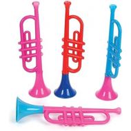 [아마존베스트]Rhode Island Novelty Kids Plastic Trumpets (1 Dz)