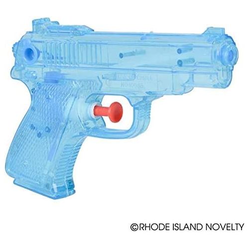  Rhode Island Novelty 6 Inch Water Squirt Guns, 2 Pack