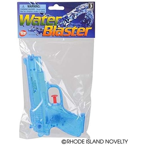  Rhode Island Novelty 6 Inch Water Squirt Guns, 2 Pack