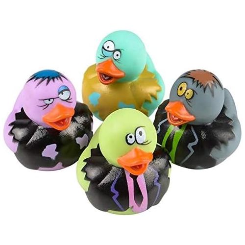  Rhode Island Novelty 2 Inch Zombie Rubber Duckies (12 Piece)