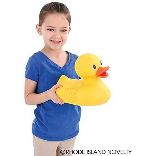  Rhode Island Novelty 10 Inch Classic Style Rubber Duck ONE Per Order