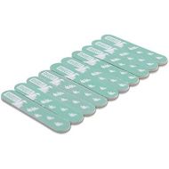 [아마존베스트]Rhoost Deluxe Baby Nail File Set (10-pack). Soft & Gentle for Babies, Long Lasting Emery Boards Suitable for...