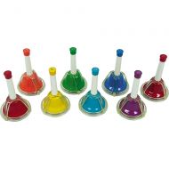 Rhythm Band Combined HandbellsDeskbells, Set of 8