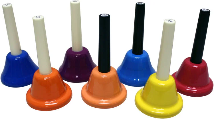  Rhythm Band RB108EX KidsPlay 7-note Handbell Expansion Set