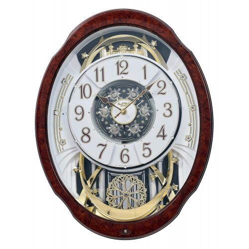  Rhythm Clocks Woodgrain Marvelous Magic Motion Clock