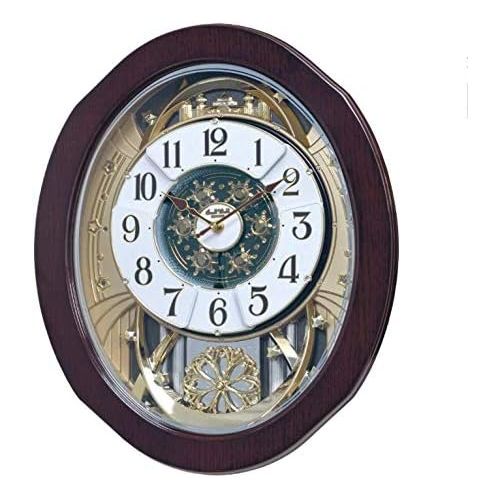  Rhythm Clocks Woodgrain Marvelous Magic Motion Clock