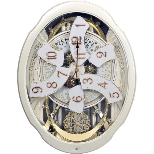  Rhythm Clocks Woodgrain Marvelous Magic Motion Clock