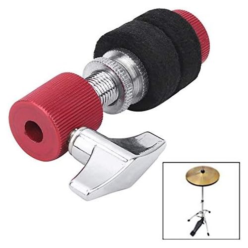  [아마존베스트]RiToEasysports Hi Hat Clutch Red Black High Hat Clutch for Hi-Hat Cymbals Metal Hi-Hat Clutch Stand Drum Set Accessories