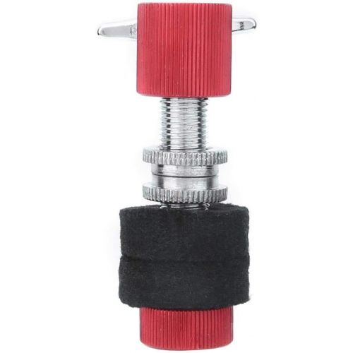  [아마존베스트]RiToEasysports Hi Hat Clutch Red Black High Hat Clutch for Hi-Hat Cymbals Metal Hi-Hat Clutch Stand Drum Set Accessories