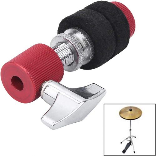  [아마존베스트]RiToEasysports Hi Hat Clutch Red Black High Hat Clutch for Hi-Hat Cymbals Metal Hi-Hat Clutch Stand Drum Set Accessories