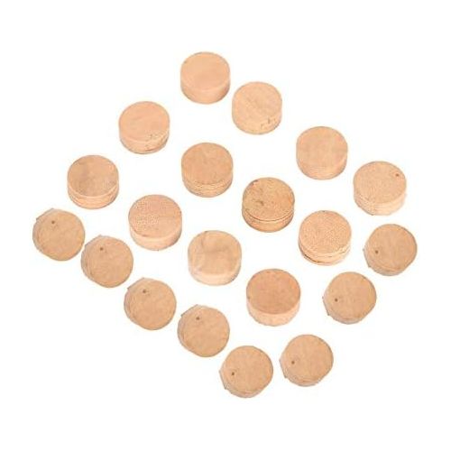  [아마존베스트]RiToEasysports Trumpet Cork Pads, 20 Pieces, 9.5 mm Trumpet Trombone Repair Cork Pads Parts Musical Instrument Accessories