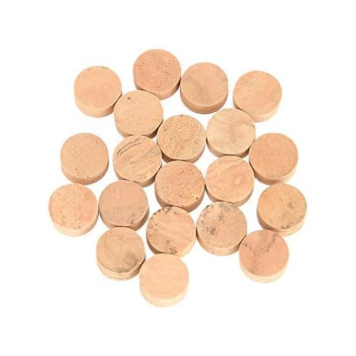  [아마존베스트]RiToEasysports Trumpet Cork Pads, 20 Pieces, 9.5 mm Trumpet Trombone Repair Cork Pads Parts Musical Instrument Accessories