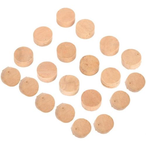  [아마존베스트]RiToEasysports Trumpet Cork Pads, 20 Pieces, 9.5 mm Trumpet Trombone Repair Cork Pads Parts Musical Instrument Accessories