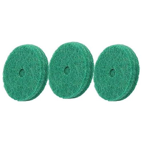  [아마존베스트]RiToEasysports Piano Felt Pads, 22 mm Piano Felt Cushion Piano Felt Washers Piano Leveling Key Washers Piano Regulating Tools Keyboard Balance Washers Piano Parts Replacement Green 90 Pieces / Se