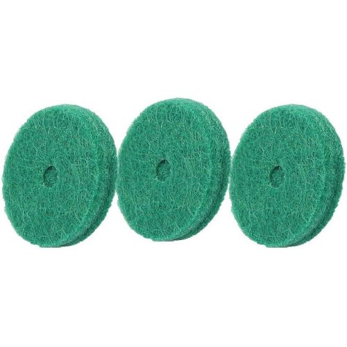  [아마존베스트]RiToEasysports Piano Felt Pads, 22 mm Piano Felt Cushion Piano Felt Washers Piano Leveling Key Washers Piano Regulating Tools Keyboard Balance Washers Piano Parts Replacement Green 90 Pieces / Se