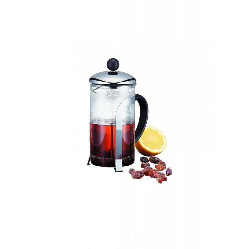  Ribelli Kaffee- und Teebereiter Kaffeepresse Kaffeekocher Edelstahl/ Glas 350,600&1000ml, Volumen:1000 ml