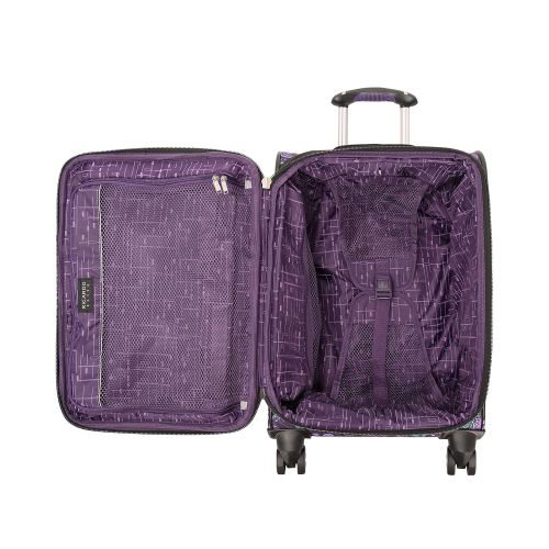  Ricardo Beverly Hills Mar Vista 20-Inch 4 Wheel Expandable Wheelaboard, Purple Paisley, One Size