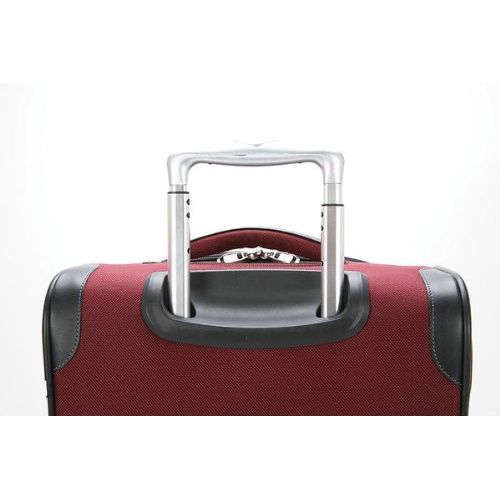  Ricardo Beverly Hills Luggage Montecito Micro Light 16 Inch 4 Wheel Universal Wheelaboard, Wine, One Size