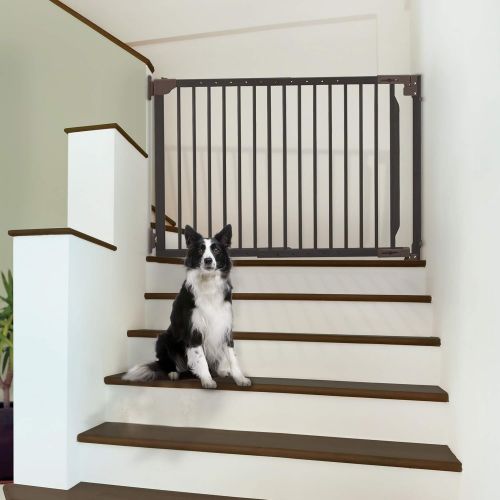  Richell Expandable Walk-Thru Pet Gate