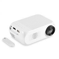 Mini LED Projector, Richer-R HD LED Video Projector 1080P Supported, Support HDMI, AV, USB, Micro SD for Home Cinema Movies, Videos, Games