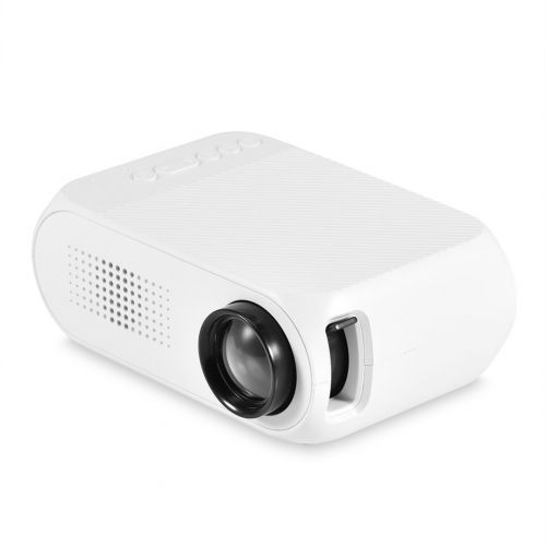  Mini LED Projector, Richer-R HD LED Video Projector 1080P Supported, Support HDMI, AV, USB, Micro SD for Home Cinema Movies, Videos, Games