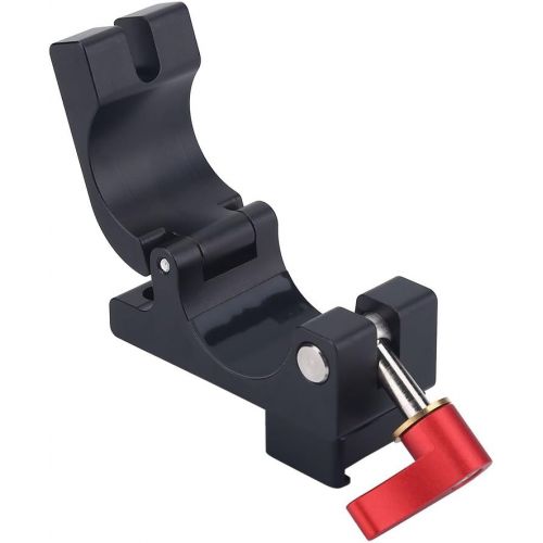  Richer-R Rod Clamp Holder, Aluminum Alloy 25mm-27mm Light Mount Stand Bracket for DJI Ronin-M Feiyu Zhiyun Feiyu Monitor Accessory