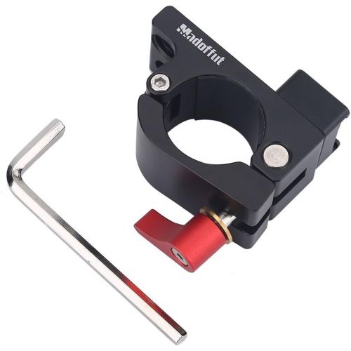  Richer-R Rod Clamp Holder, Aluminum Alloy 25mm-27mm Light Mount Stand Bracket for DJI Ronin-M Feiyu Zhiyun Feiyu Monitor Accessory