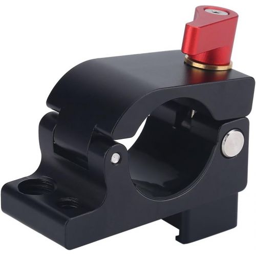  Richer-R Rod Clamp Holder, Aluminum Alloy 25mm-27mm Light Mount Stand Bracket for DJI Ronin-M Feiyu Zhiyun Feiyu Monitor Accessory