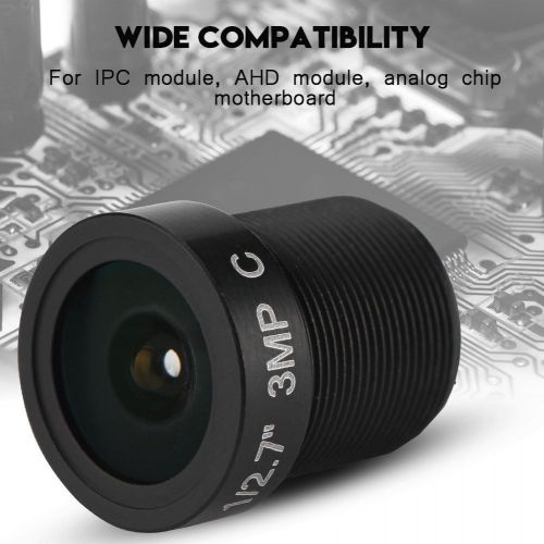  [아마존베스트]Richer R 2.8mm CCTV Lens Vision 3MP IP Camera Full HD 1080p IR Night Vision Lens Mini CCTV Camera Lens m12x0,5Safety Lens For CCD/CMOS 1/2.1/2.5,1/3Lenses
