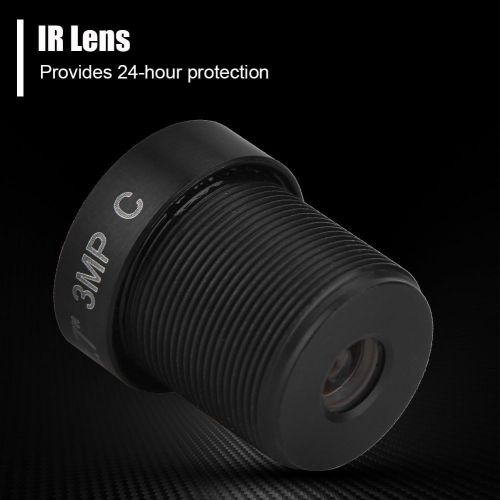  [아마존베스트]Richer R 2.8mm CCTV Lens Vision 3MP IP Camera Full HD 1080p IR Night Vision Lens Mini CCTV Camera Lens m12x0,5Safety Lens For CCD/CMOS 1/2.1/2.5,1/3Lenses