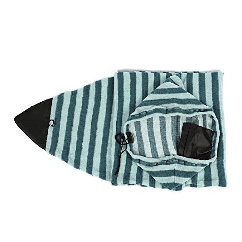  Richermall 60Surfboard Sock Cover 4Colors Light Protective Stretch Sock Bag for your Surf Board Pointed Nose