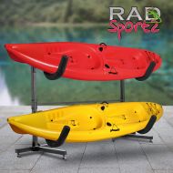 Richermall 1006 RAD Sportz Deluxe Freestanding Heavy Duty Kayak Rack Two Kayak Storage