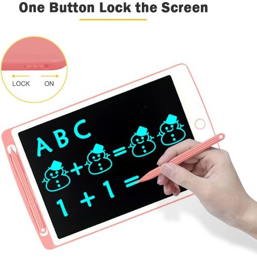  [아마존베스트]Richgv LCD Writing Tablet, LCD Writing Board, Graphic Tablet, Writing Plate, Digital Writing Board, Paperless, Writing Tablets for Children, School, Graffiti, Painting, Notes