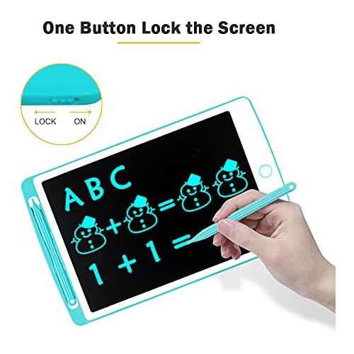  [아마존베스트]Richgv LCD Writing Tablet, LCD Writing Board, Graphic Tablet, Writing Plate, Digital Writing Board, Paperless, Writing Tablets for Children, School, Graffiti, Painting, Notes