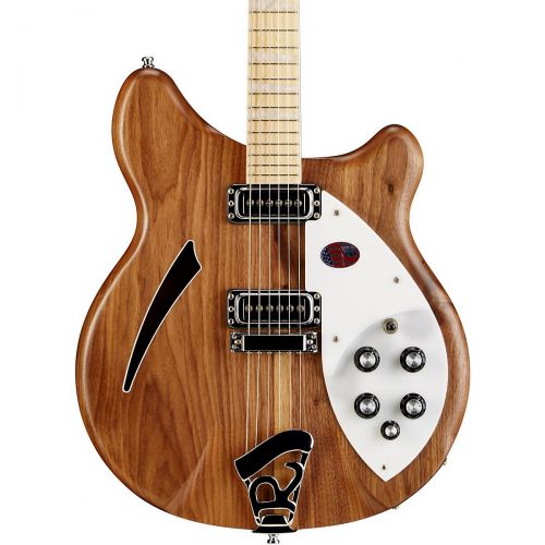  Rickenbacker 360W Hollowbody Electric Guitar Natural Walnut