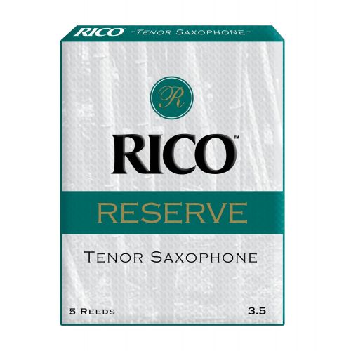  Rico Reserve Tenor Sax Reeds, Strength 3.5, 5-pack