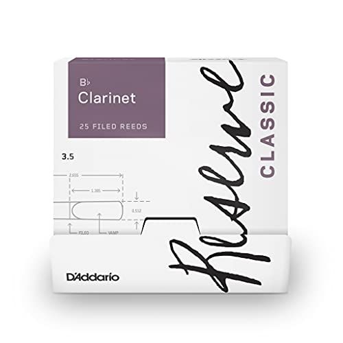  Rico Clarinet Reeds (DCT0135-B25)