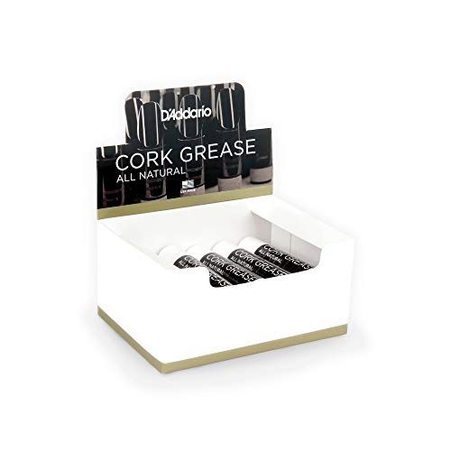  Rico DAddario All Natural Cork Grease - Box of 12 Tubes