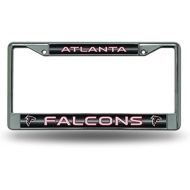 [아마존베스트]Rico NFL Los Angeles Rams Bling Chrome License Plate Frame with Glitter Accent