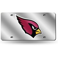 [아마존베스트]Rico Industries NFL Laser Inlaid Metal License Plate Tag, Silver