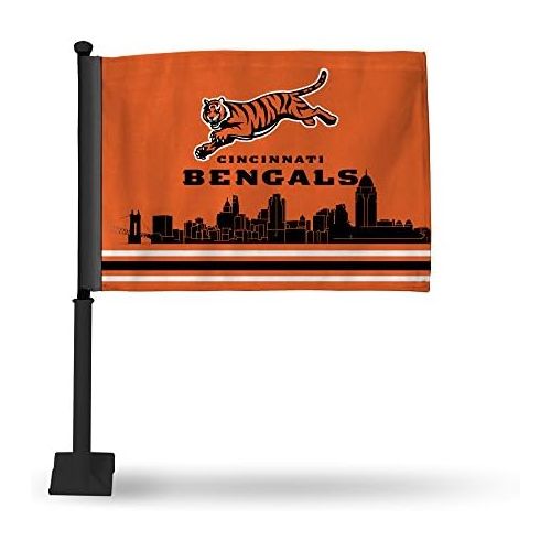  Rico Industries Rico NFL Car Flag with Black Pole