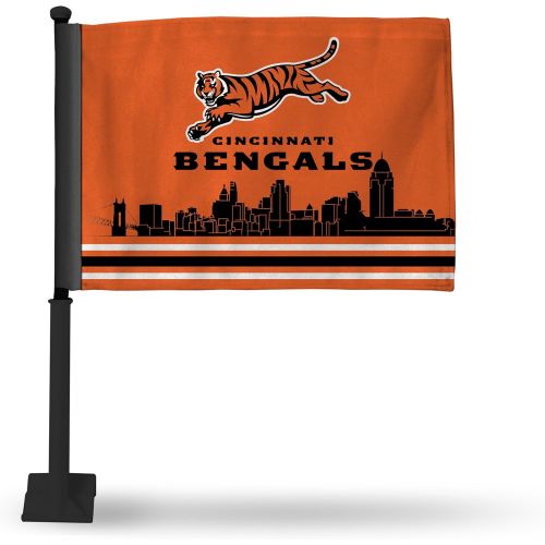  Rico Industries Rico NFL Car Flag with Black Pole